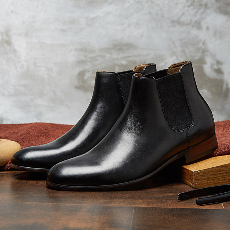 Men's Classic Pointed Toe Chelsea Boots(2 colors)